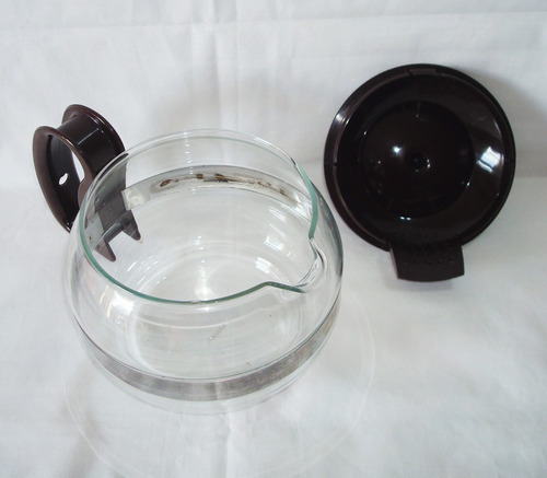 Jarra De Vidrio Térmico 1 Lt. C/tapa Pyrex France. No Envio (Usado)