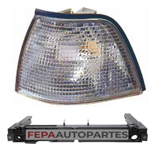 Faro Delantero Giro Bmw Serie 3 92/99 4 Puertas Cristal E36