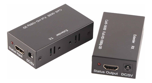 Extensor Hdtv Fhd De 1080p, 60 Hz, 65,6 Yardas, 24 Awg, Cat6