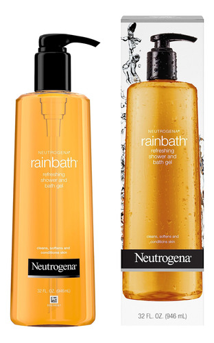 Gel De Baño Neutrogena Rainbath Refreshing, 946 Ml, Aroma Or