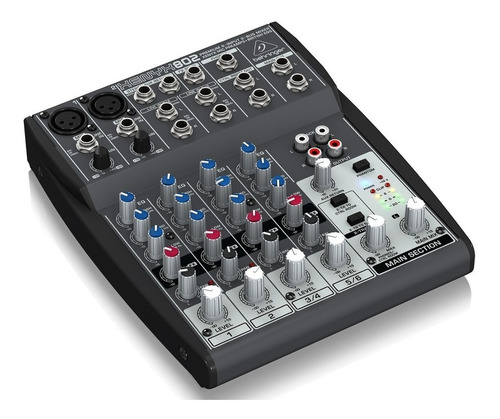 Imagen 2 de 4 de Consola Mezcladora Behringer Xenyx 802 8 Canales