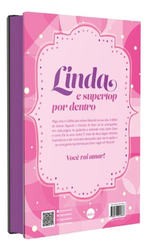 Bíblia Da Garota Segundo O Coração De Deus - Modelo Felic, De George, Elizabeth., Vol. 1. Editorial Hagnos, Capa Dura, Edição 2024-11-14 00:00:00 Em Português