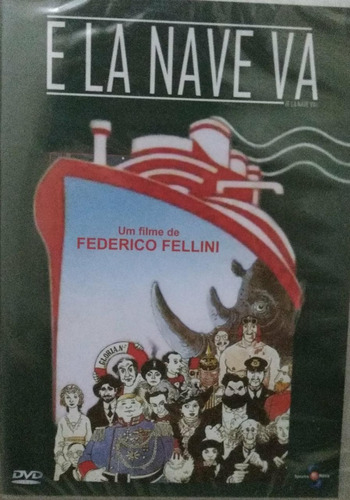 E La Nave Va Dvd Original Lacrado - Federico Fellini 