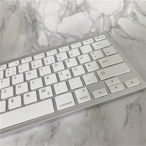 78 Teclas Teclado Bluetooth Alemán Inalámbrico Ultra