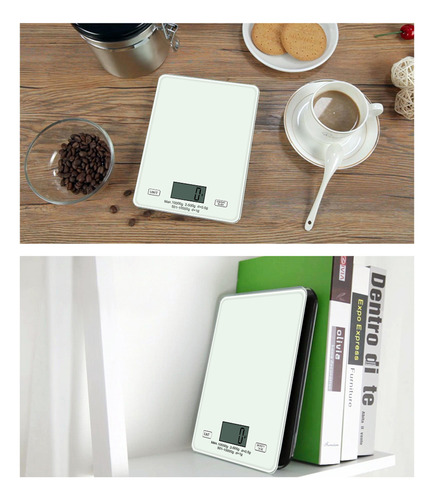 Báscula De Cocina Digital Recargable Por Usb - Gramos/onzas,