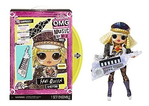 Lol Surprise Omg Remix Rock Fame Queen Fashion Doll Con 15
