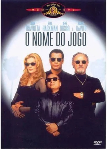 Dvd O Nome Do Jogo - John Travolta Danny Devito Gene Hackman