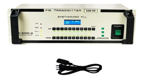 100 Watts Pll Wideband Fm Tx  Sam Broadcast 