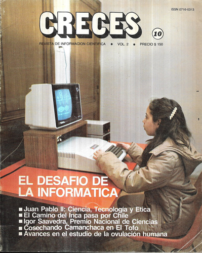Revista Creces 10 / 1981 / Información Científica