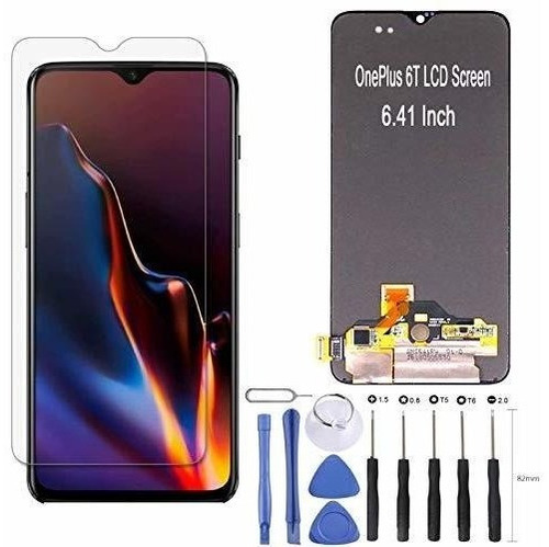 Syart Para Oneplus 6t Reemplazo De Pantalla, 6.41 Pulgadas M