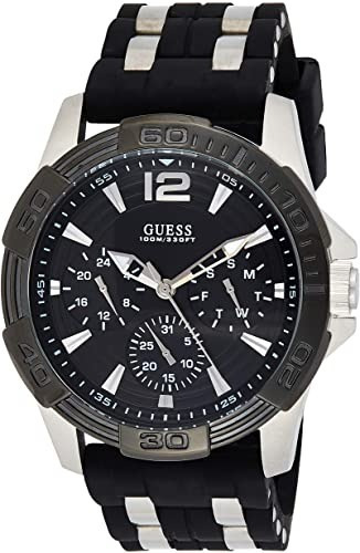 !oferta !reloj Guess Hombre Azul Y Negro