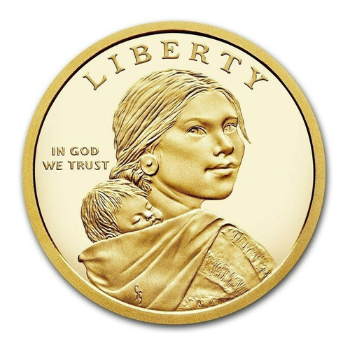 Robmar-moneda De La Serie De 1 Dolar Sacagawea Del Año 2003