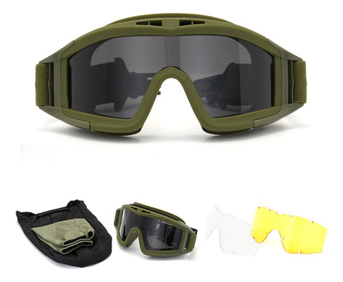 N Gotcha Policia Careta Gafas Goggle Militar Táctico Lentes