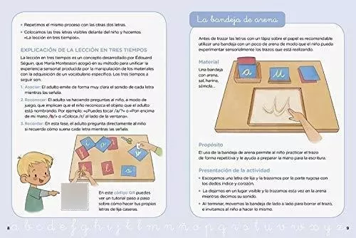 APRENDO A LEER Y ESCRIBIR CON EL MÉTODO MONTESSORI (NIVEL 1). UN