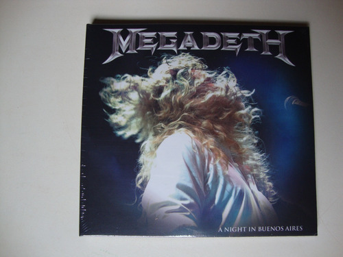 Cd Duplo - Megadeth - A Night In Buenos Aires - Importado, L