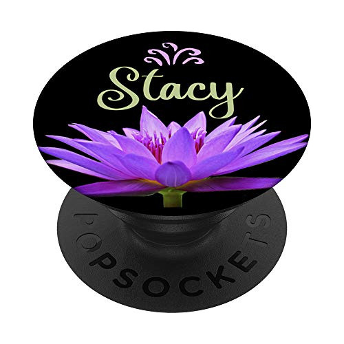 Stacy Purple Water Lily Flower Lotus Personalizado Tk3sw