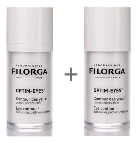 Filorga Optim Eyes Crema Contorno De Ojos 15ml Pack De 2