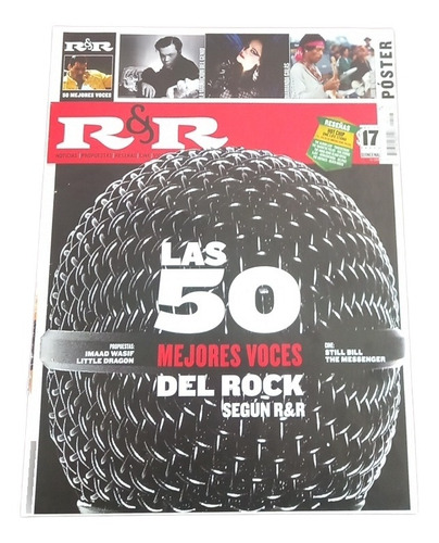 Revista  R & R  Las 50 Mejores Voces Del Rock