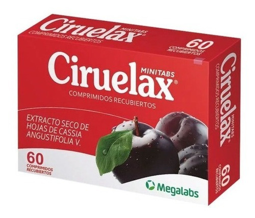 Ciruelax Regulador Intestinal Natural Ciruela Fibra X 60 Un.