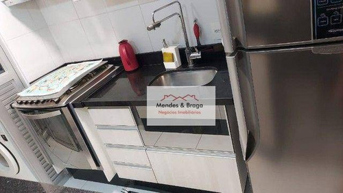 Imagem 7 de 20 de Flex Guarulhos Apartamento Com 2 Dormitórios À Venda, 60 M² Por R$ 355.000 - Vila Galvão - Guarulhos/sp - Ap2777