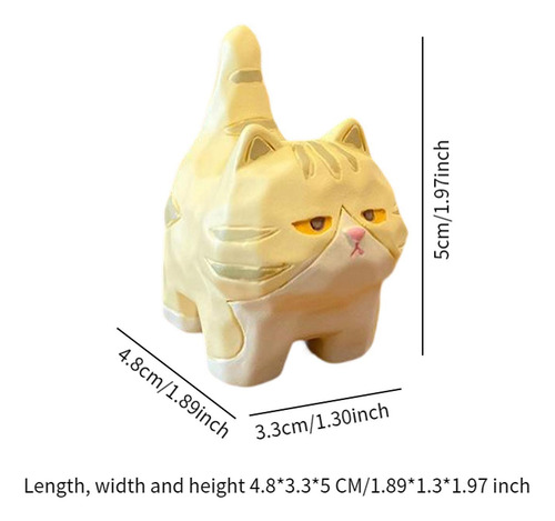 2 Escultura De Figura De Pequeño 4,8 Cm X 3,3 Cm X 5 Cm