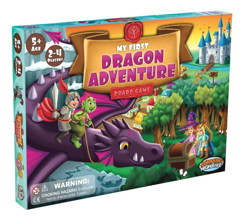 Juego De Mesa  Jumping High Five-my First Dragon Adventure