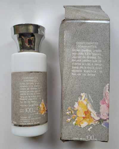 Perfume Vendome Flores Agua De Toilette Antiguo .. Delicioso (Usado)