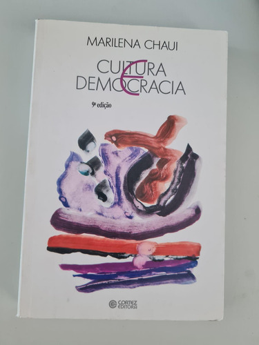 Livro, Cultura E Democracia, Marilena Chaui