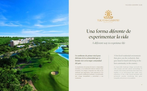 Imagen 3 de 14 de Qh5 4547departamento De Lujo, Campo De Golf Y Cenote Natural Yucatán