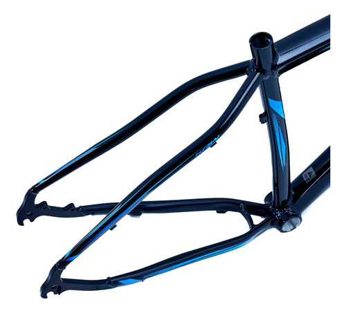 Quadro Bicicleta Spotlight Aro 29 Alumínio Mtb - Krw Cor Preto/azul