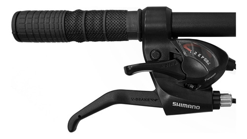 Bicicleta Tkz Fuji 21v Shimano Tourney Quadro 17 Alumínio Cor Azul Hunter/azul Pantone Tamanho Do Quadro 17
