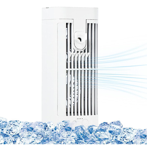 Ventilador Personal De 3 Velocidades Con Luz