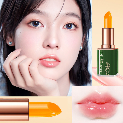 Lápiz Labial, Base Hidratante Que Cambia De Color Cálido