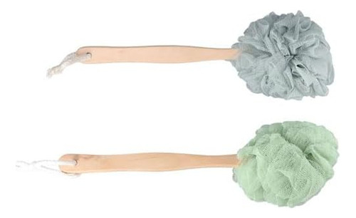 2 Cepillos De Ducha De Malla Suave, Cepillo De Cuerpo De Man