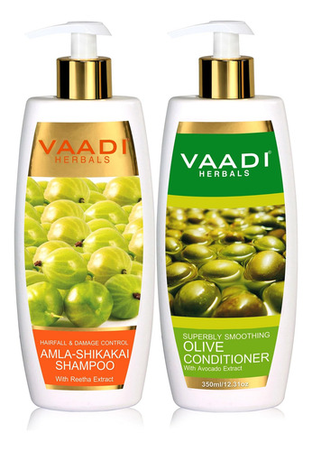 Vaadi Herbals Amla Com Shampoo Shikakai & Reetha E Condicion
