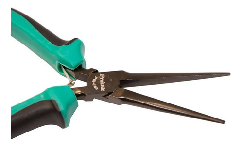 Imagen 4 de 5 de Pinza Punta Aguja Proskit Pm-746 Para Electrónica