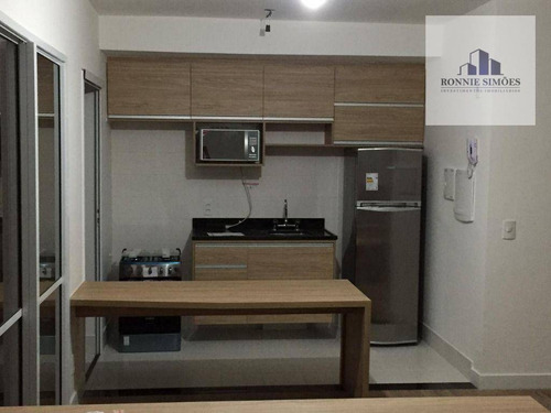 Imagem 8 de 30 de Apartamento À Venda Na Consolação, Edifício Mood, 1 Suíte, 1 Banheiro, 1 Sala Ampla, 1 Vaga De Garagem, 48m², São Paulo. - Ap1227