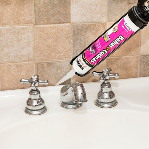 Sellador Suprabond Transparente Baño Bañera Bacha Y Mampara