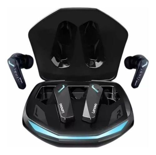 Auriculares inalámbricos Lenovo Gm2 Pro de color negro