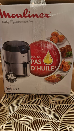 Freidora De Aire Moulinex Deluxe Fry Easy Fry Deluxe De 4.2l (Usado)