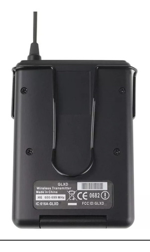 Diadema Par Microfonos Inalambricos Nuevos Fidelidad Glxd4 Negro (Usado)