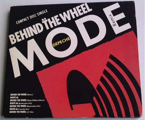 Depeche Mode Behind The Wheel Route 66 Cd Single Digipack