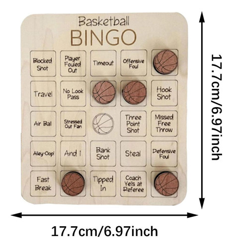 Juego De Bingo, Juego De Fiesta Deportiva, Baloncesto