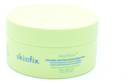 Skinfix Resurface + Aha/bha - Almohadillas Exfoliantes Enzim