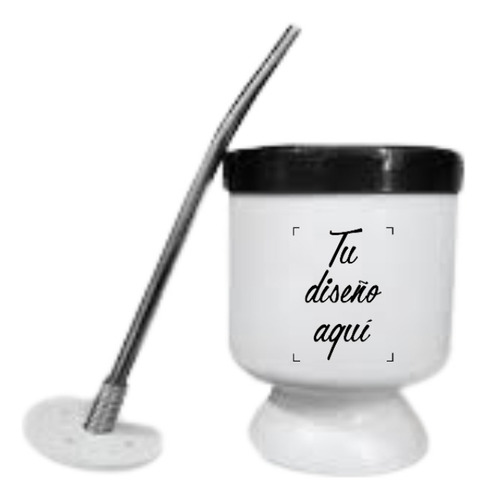 Mate Plastico Polimero Sublimado Tu Diseño Logo Foto X10uni.