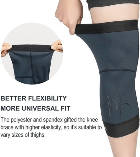 Imagen 6 de 7 de Par Mangas Pierna Rodilla Calidas Ciclismo Motorizado Rockbr