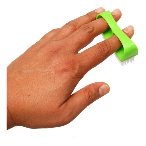 Cepillo Multifunciones Uñas Manos Limpieza Hogar 3 Piezas