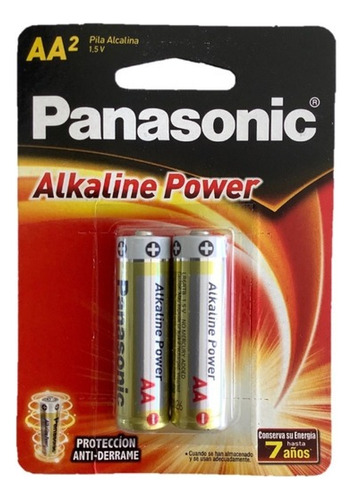 Pack Pilas Panasonic Alkaline Power Aa(12 Blisters, 24 Unid)