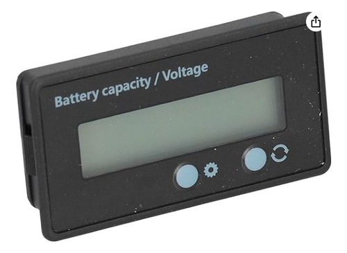 Voltimetro De Bateria De 12v Monitor Lcd