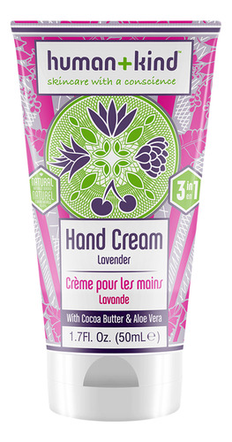 Crema De Manos Lavender Human+kind, 1.7 Oz